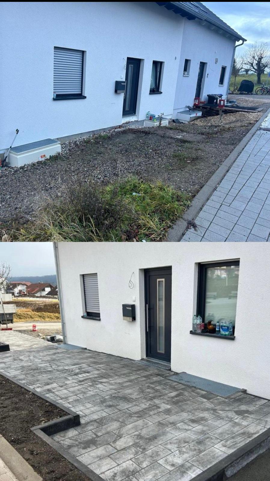 Winterdienst – gepflegter Eingangsbereich